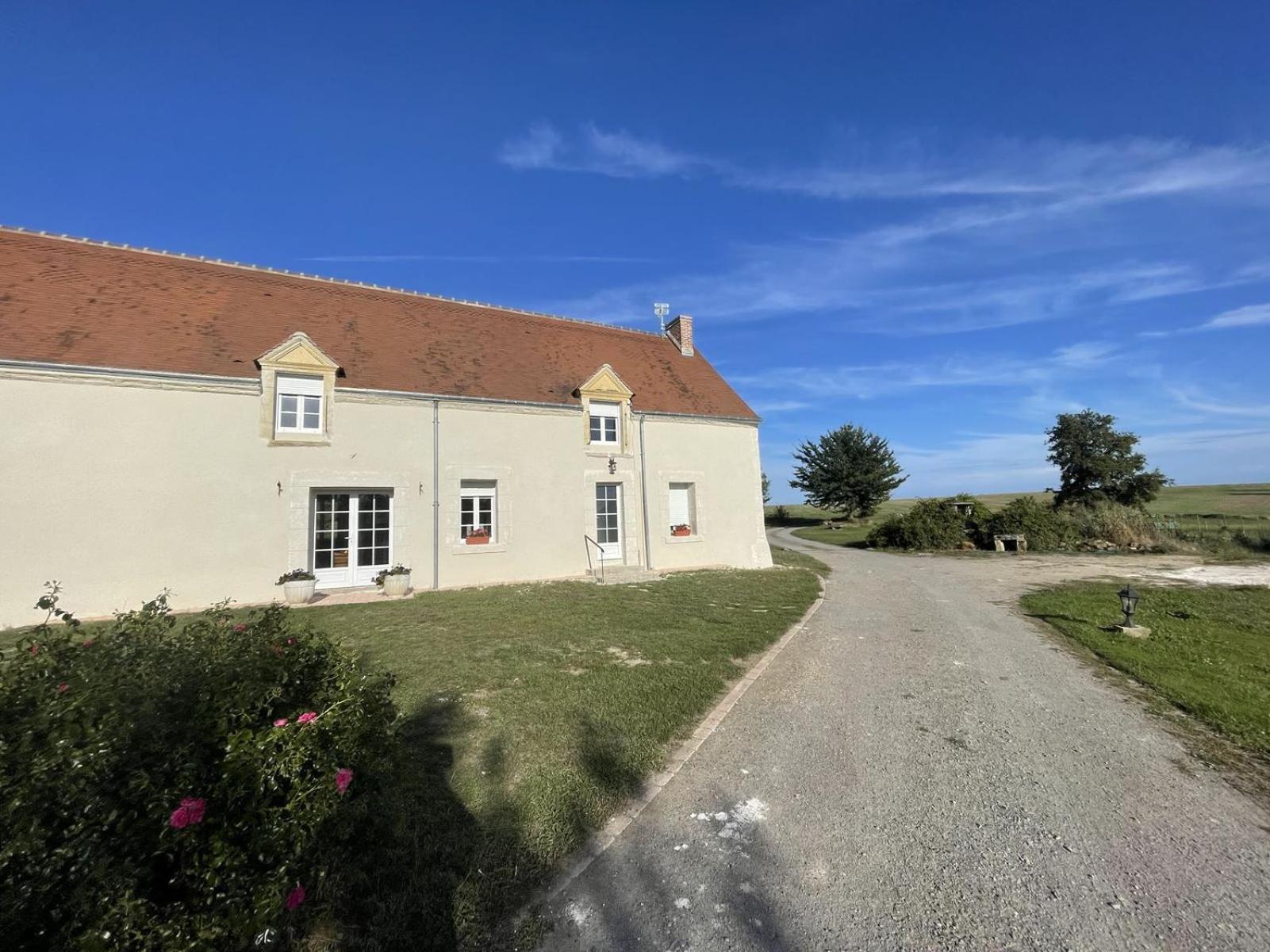 Les Mimosas Villa Gracay Exteriör bild