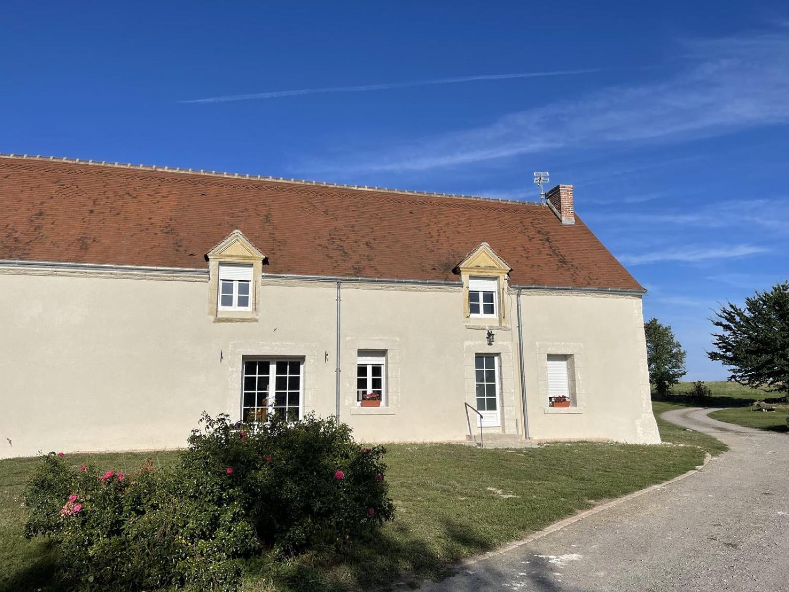 Les Mimosas Villa Gracay Exteriör bild
